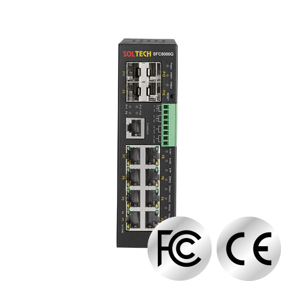 Switch SOLTECH 8-Ports 1000Mbps TP SFC8000G