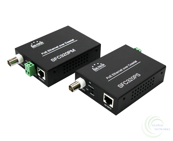 SFC320PS EOC POE coaxial transmission Ethernet optical converter