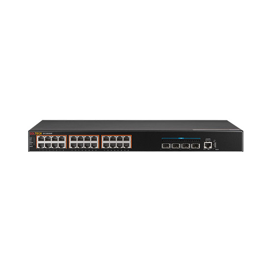 SFC9200HP POE 24-port Gigabit PoE+ (380W) + 10G 4SFP Ethernet optical switch switching hub